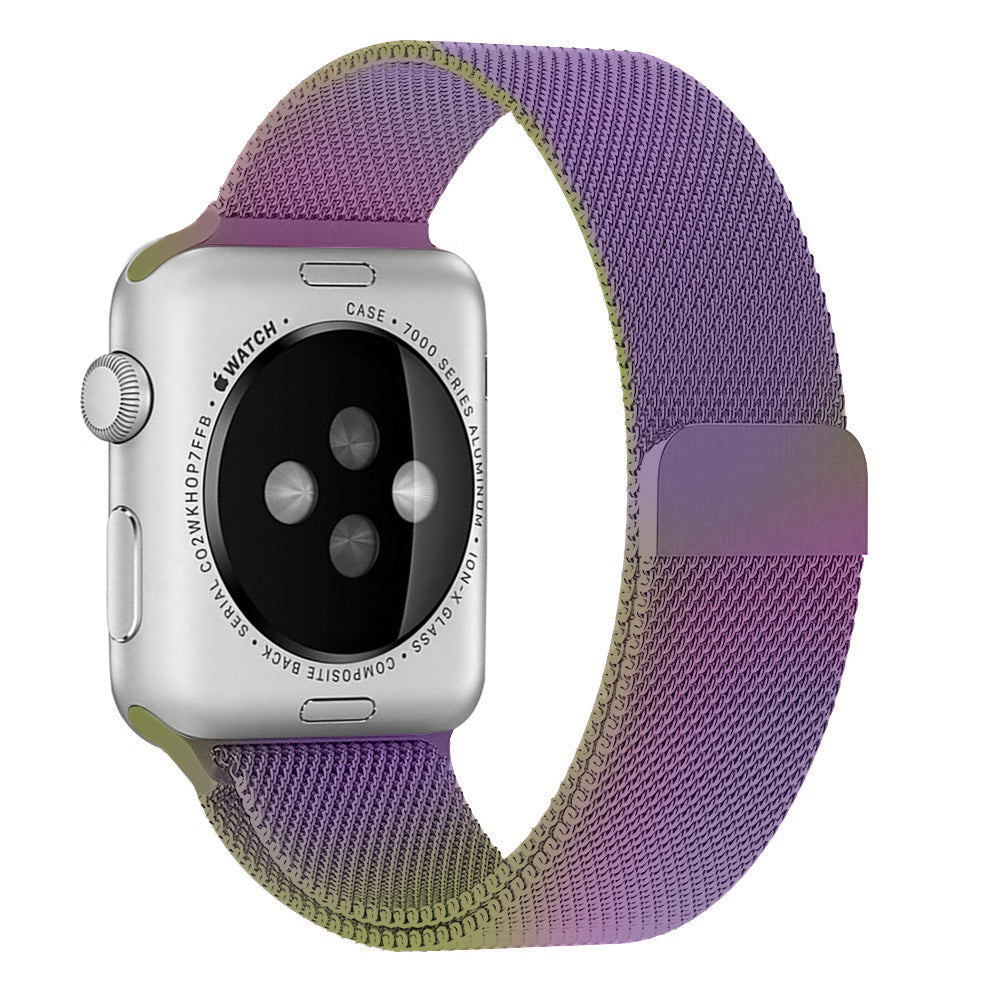 JLT Magnetic Milanese Stainless Steel Watch Band Wrist Strap for Apple Watch Series 9 8 7 6 SE (2023) SE(2022) 40mm 3 2 1 38mm JLT Magnetic Milanese Stainless Steel Watch Band Wrist Strap for Apple Watch Series 9 8 7 6 SE (2023) SE(2022) 40mm 3 2 1 38mm